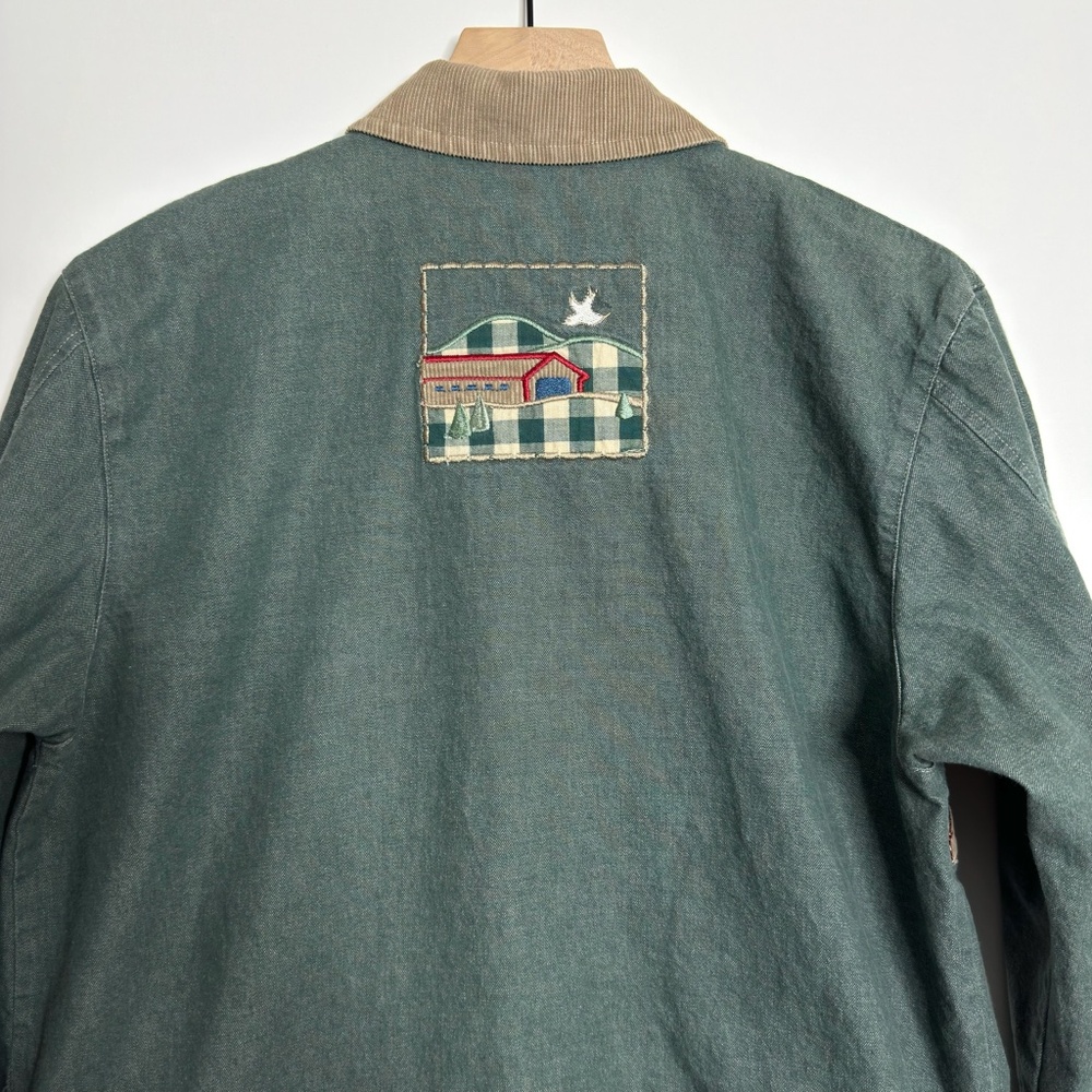 VINTAGE Teddi Chore Coat Corduroy Collar - Picture 6 of 7